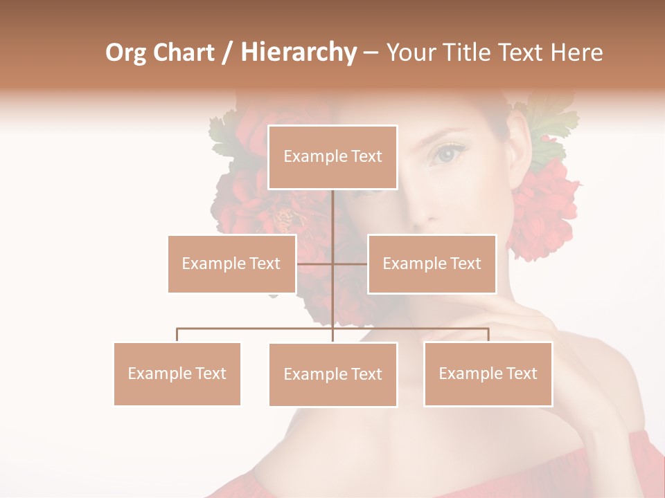 Box Beautiful Red PowerPoint Template