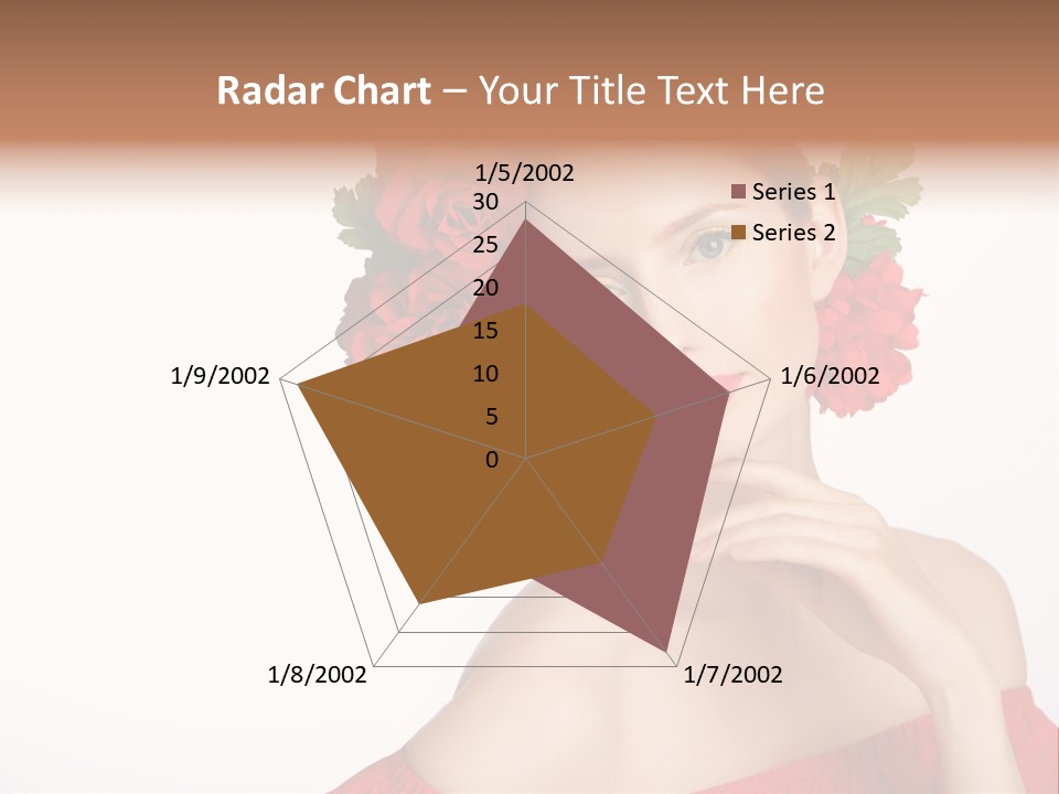 Box Beautiful Red PowerPoint Template