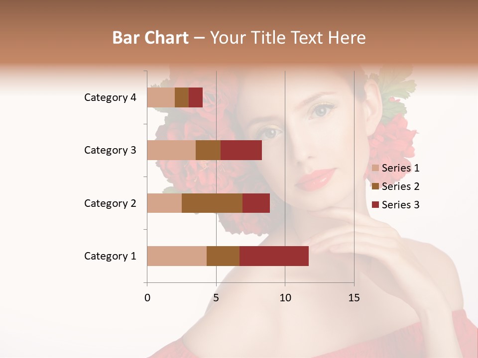 Box Beautiful Red PowerPoint Template