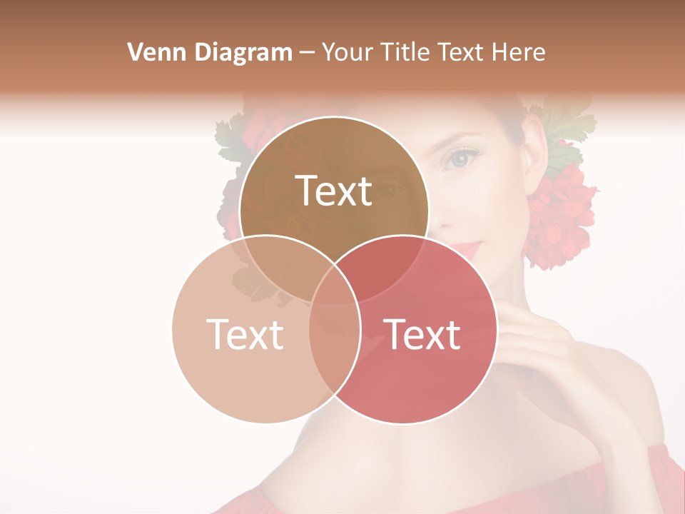 Box Beautiful Red PowerPoint Template