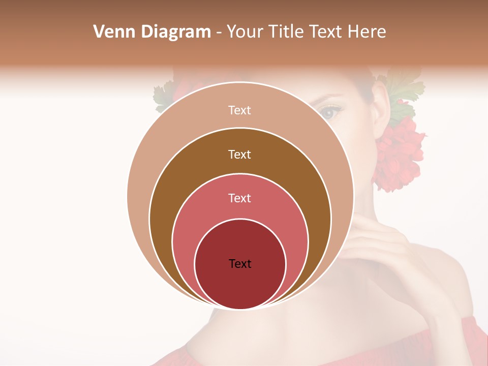 Box Beautiful Red PowerPoint Template