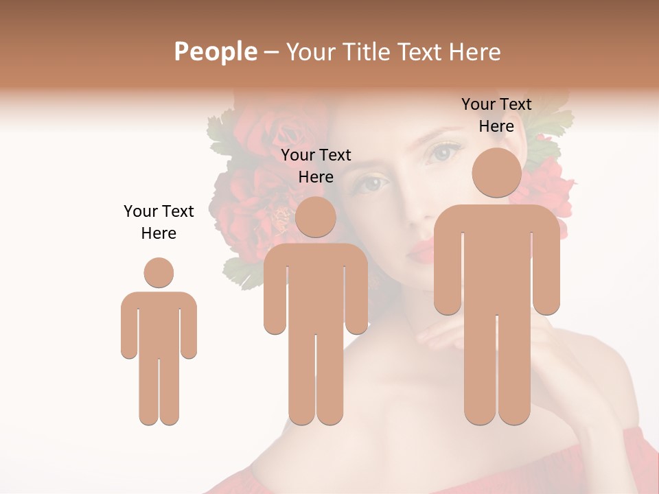 Box Beautiful Red PowerPoint Template