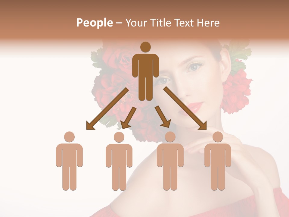 Box Beautiful Red PowerPoint Template