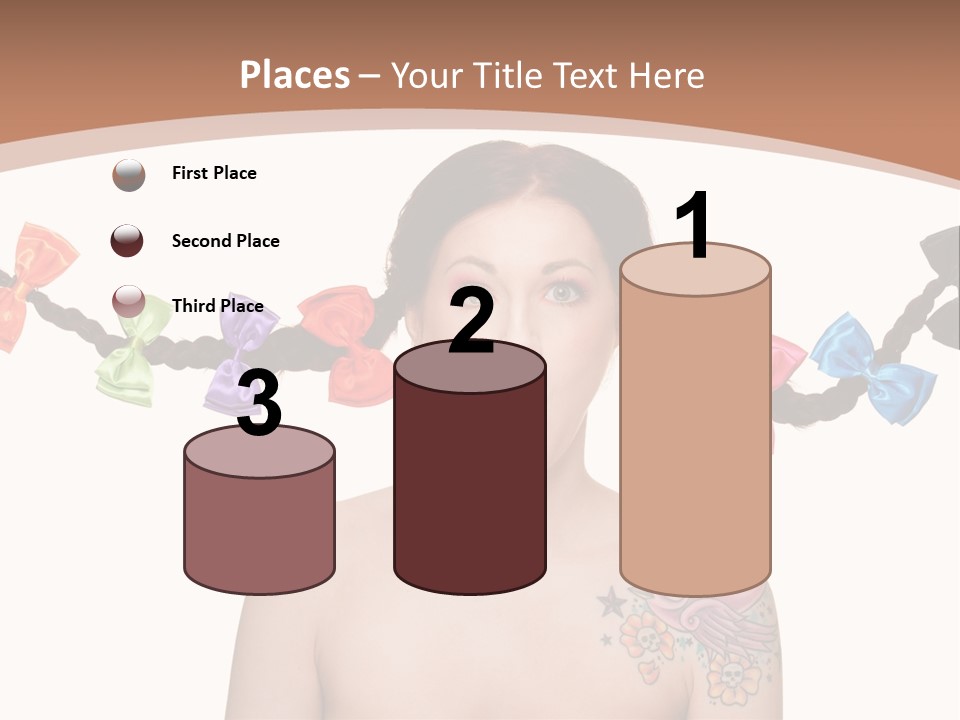 Smiling Beauty Box PowerPoint Template