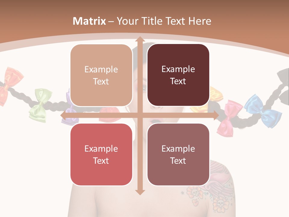 Smiling Beauty Box PowerPoint Template