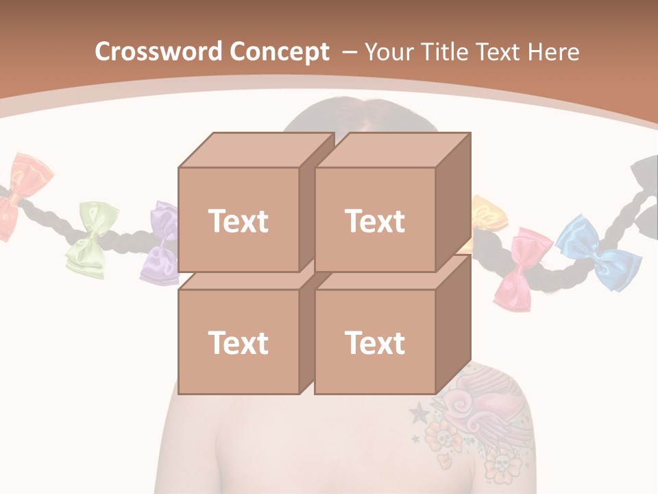 Smiling Beauty Box PowerPoint Template