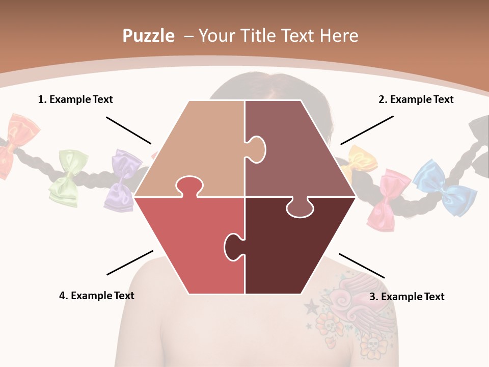 Smiling Beauty Box PowerPoint Template