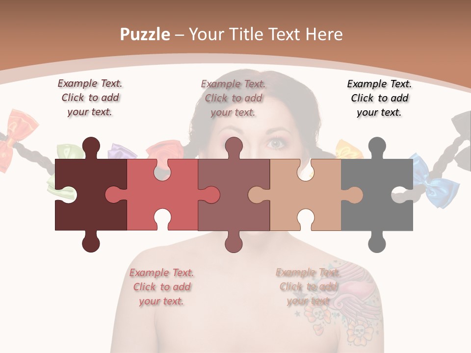 Smiling Beauty Box PowerPoint Template