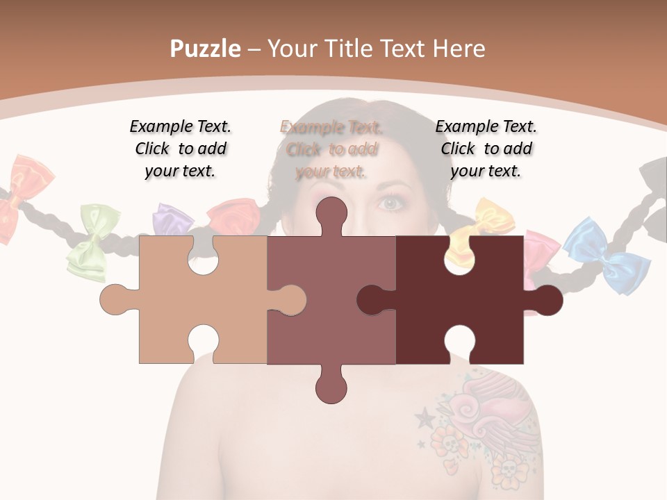 Smiling Beauty Box PowerPoint Template