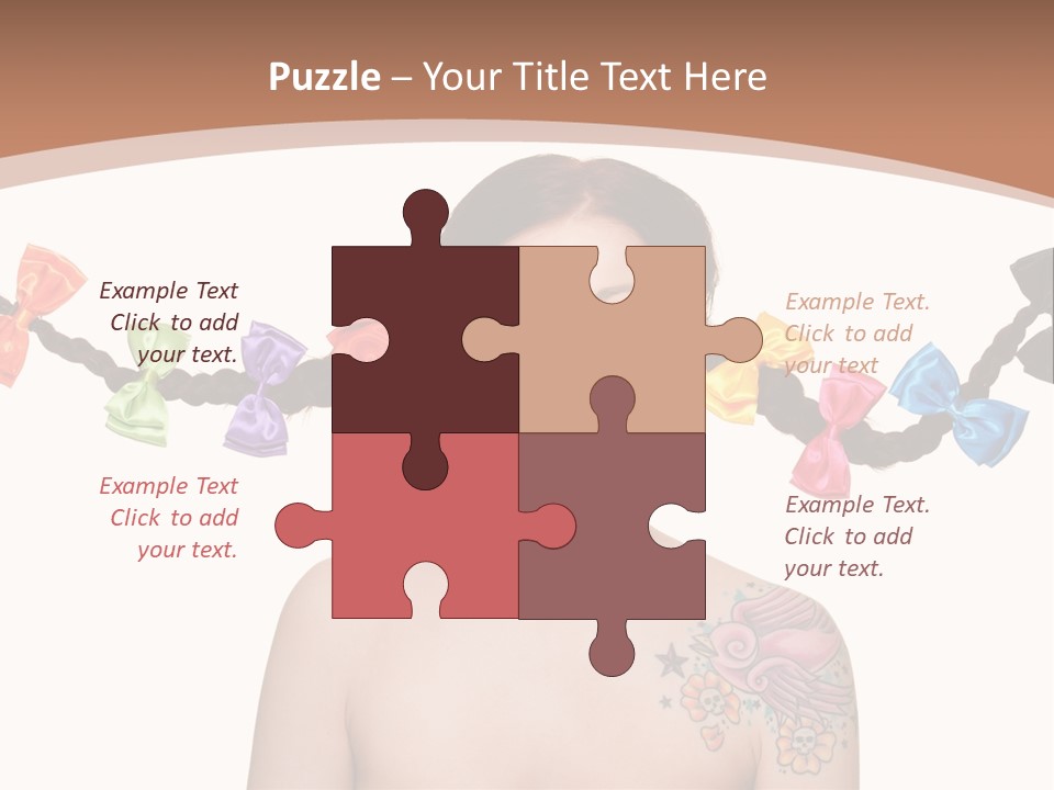 Smiling Beauty Box PowerPoint Template