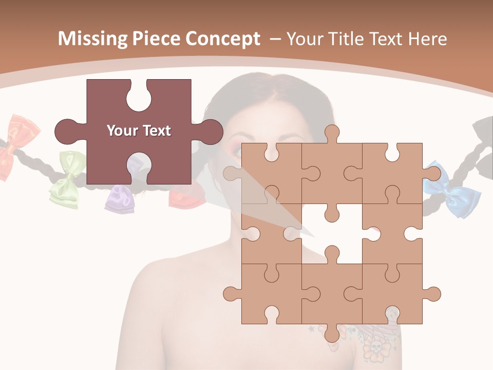 Smiling Beauty Box PowerPoint Template