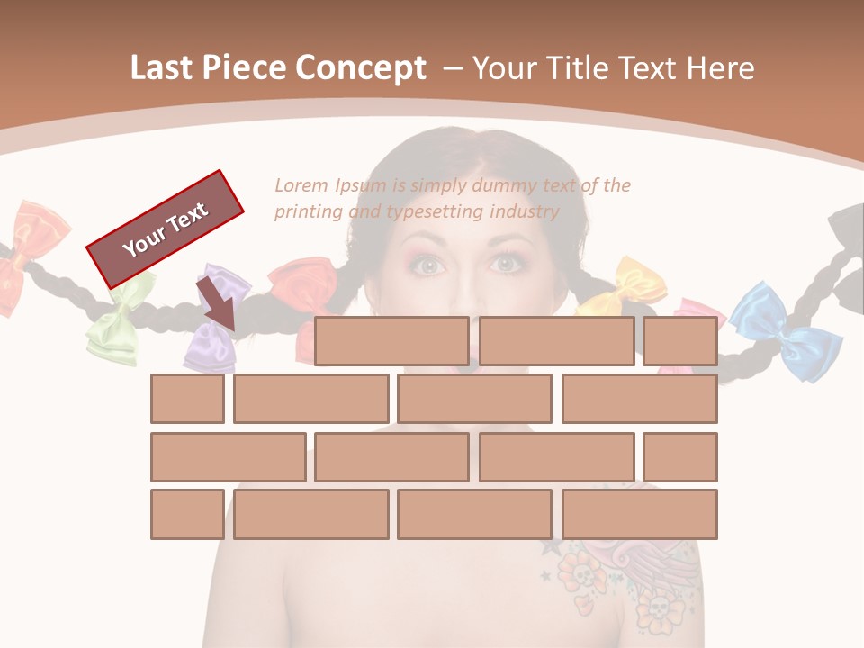 Smiling Beauty Box PowerPoint Template