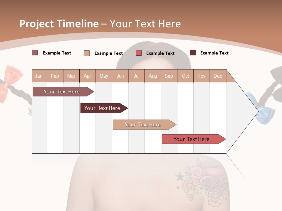 Smiling Beauty Box PowerPoint Template