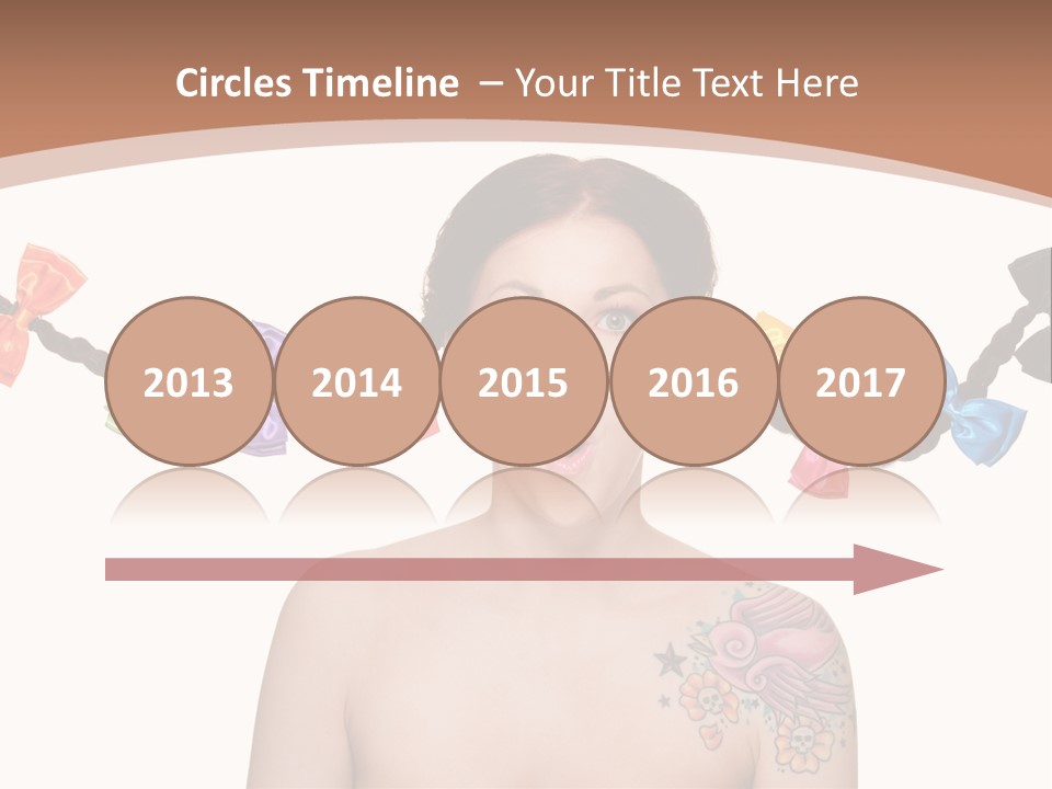 Smiling Beauty Box PowerPoint Template