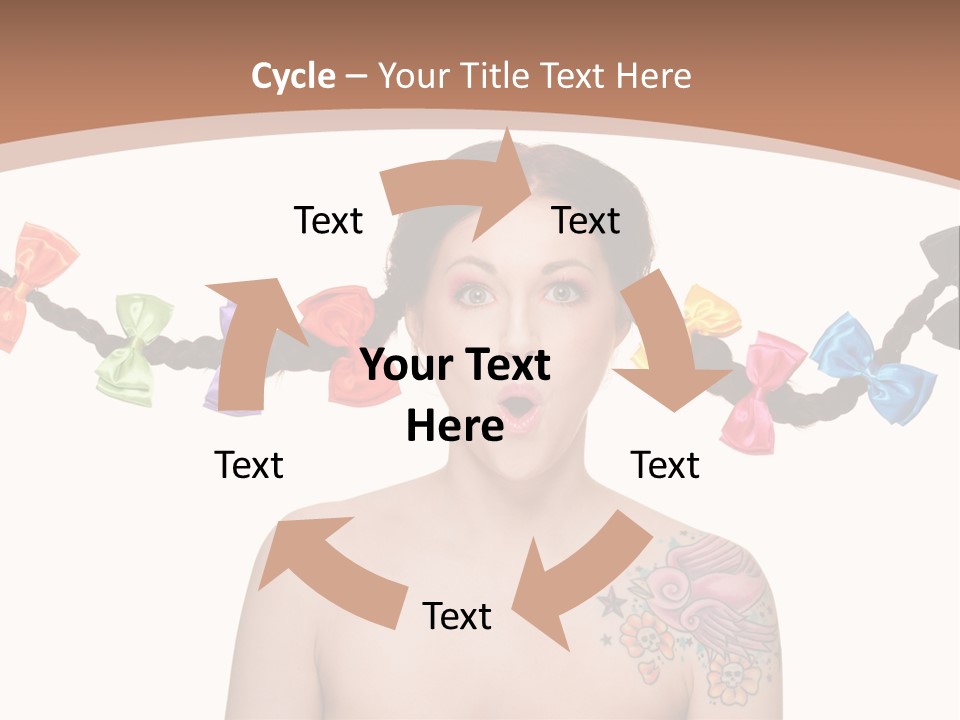 Smiling Beauty Box PowerPoint Template