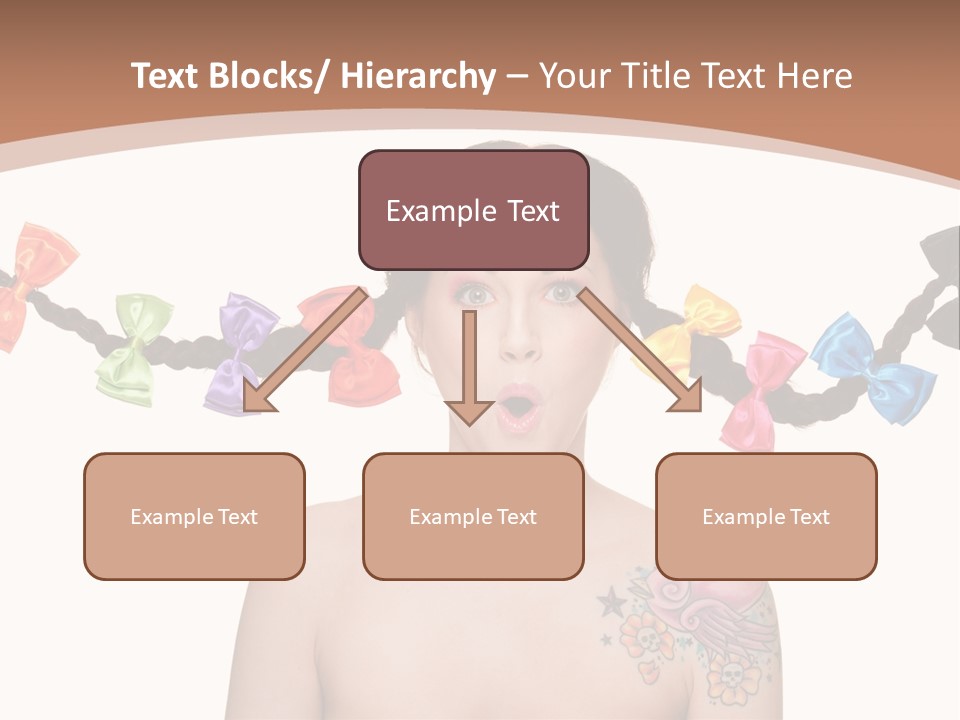 Smiling Beauty Box PowerPoint Template