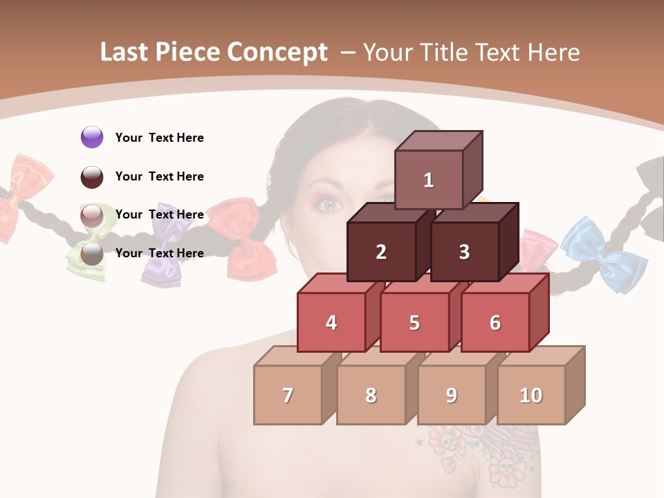 Smiling Beauty Box PowerPoint Template