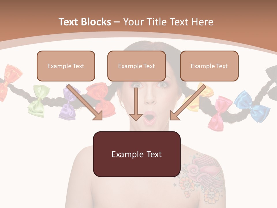 Smiling Beauty Box PowerPoint Template