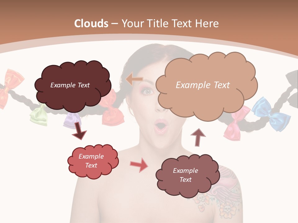 Smiling Beauty Box PowerPoint Template