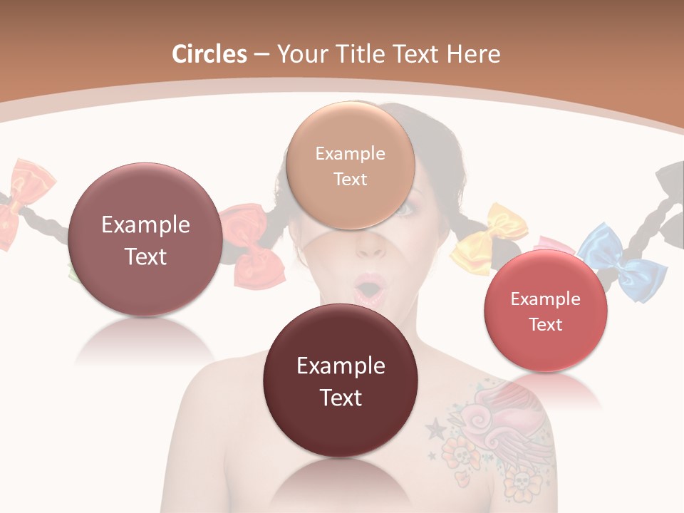 Smiling Beauty Box PowerPoint Template