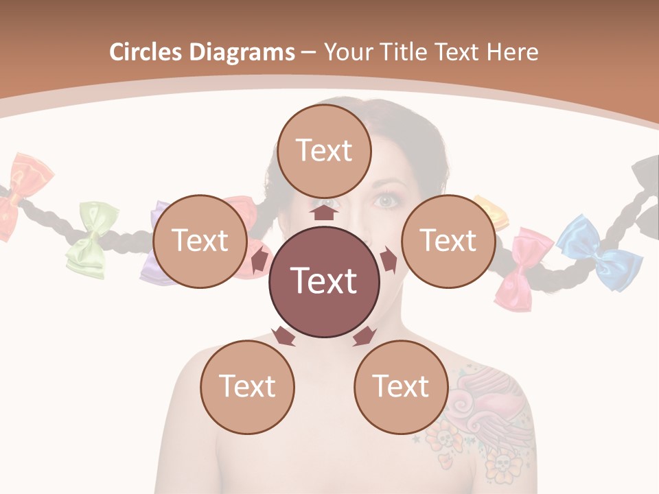 Smiling Beauty Box PowerPoint Template