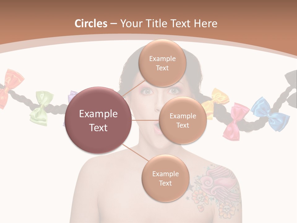 Smiling Beauty Box PowerPoint Template