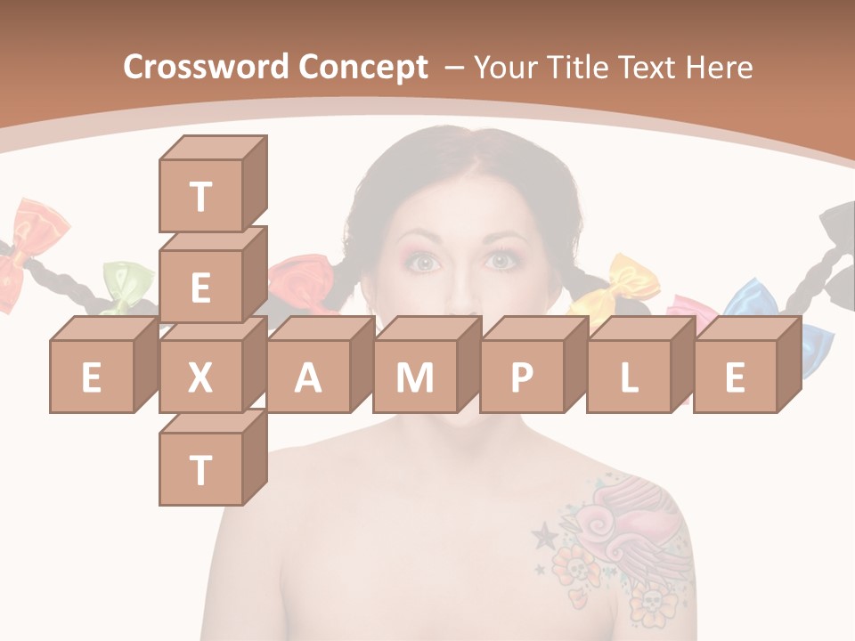 Smiling Beauty Box PowerPoint Template