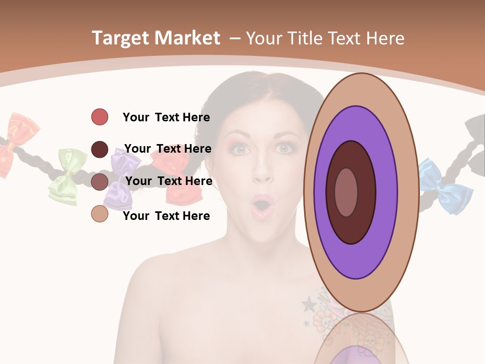 Smiling Beauty Box PowerPoint Template