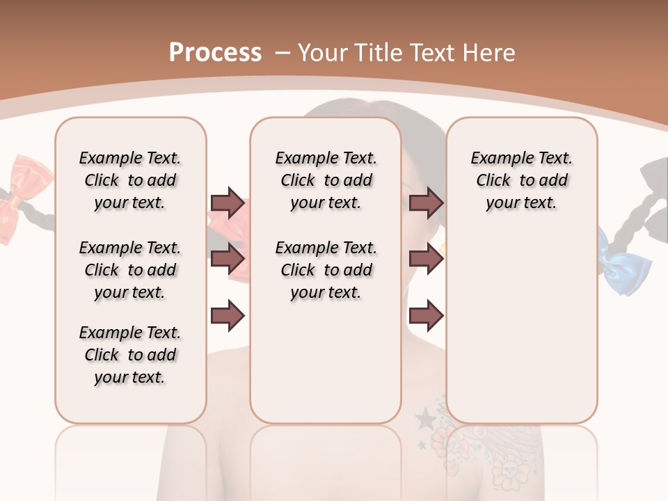 Smiling Beauty Box PowerPoint Template