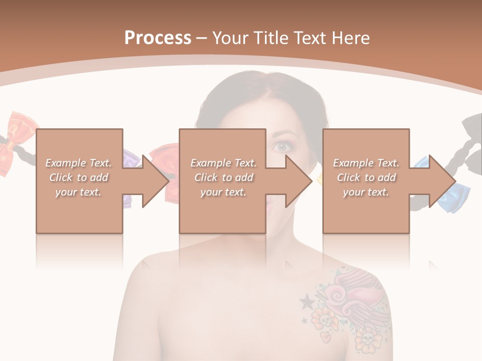 Smiling Beauty Box PowerPoint Template