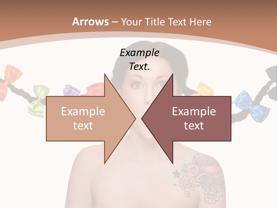 Smiling Beauty Box PowerPoint Template