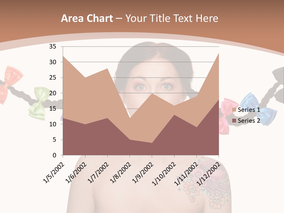 Smiling Beauty Box PowerPoint Template