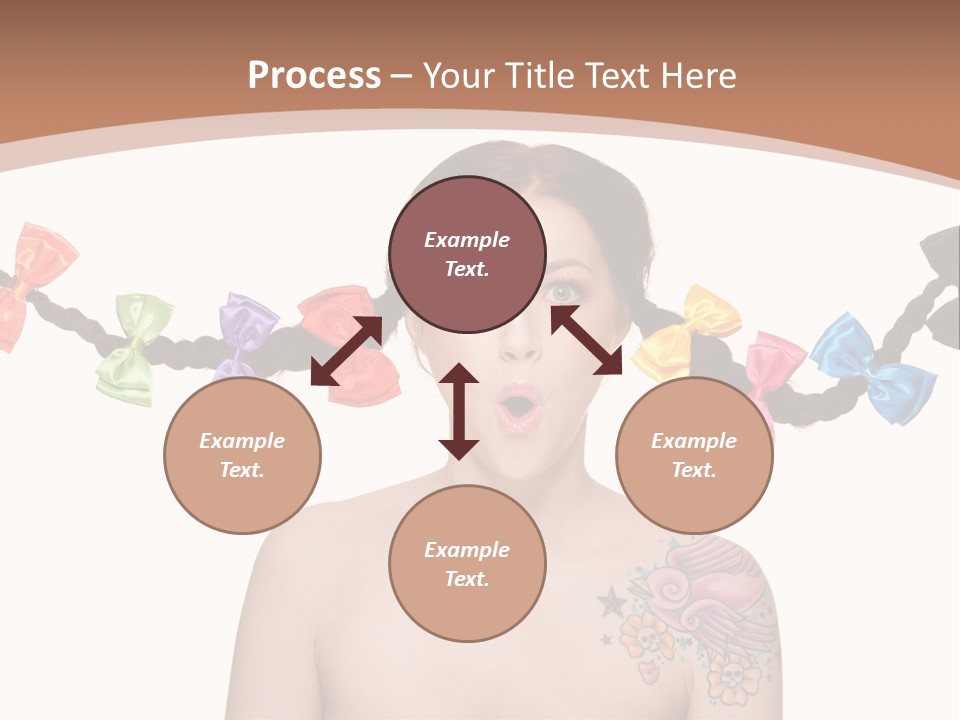 Smiling Beauty Box PowerPoint Template