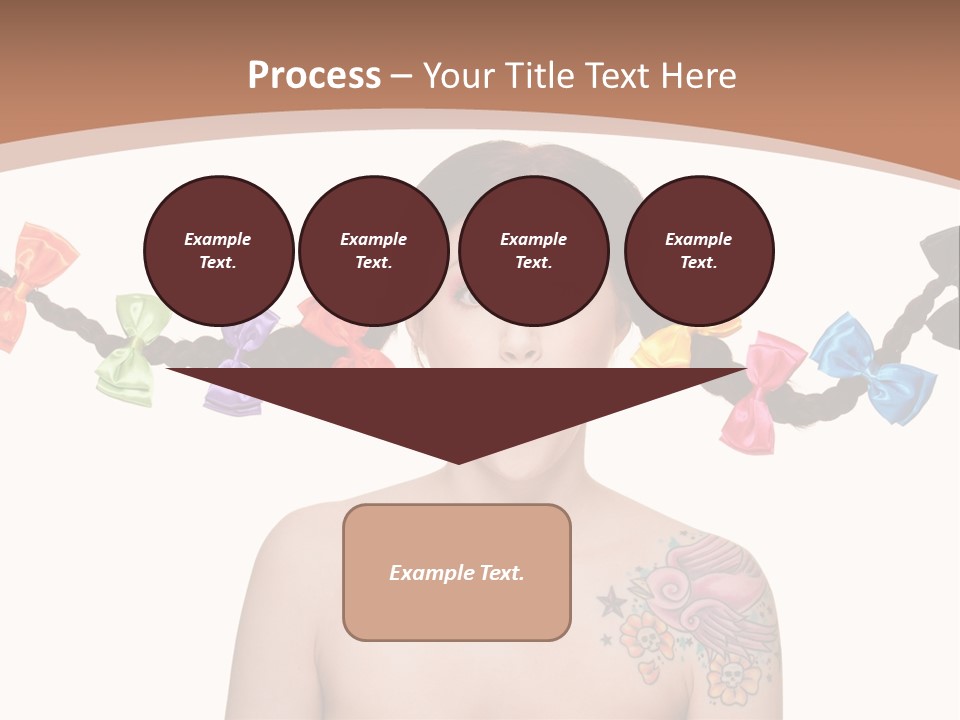 Smiling Beauty Box PowerPoint Template