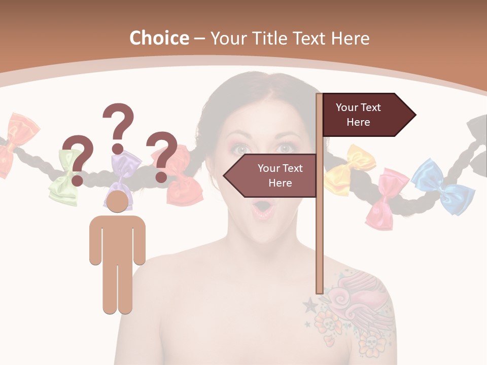 Smiling Beauty Box PowerPoint Template