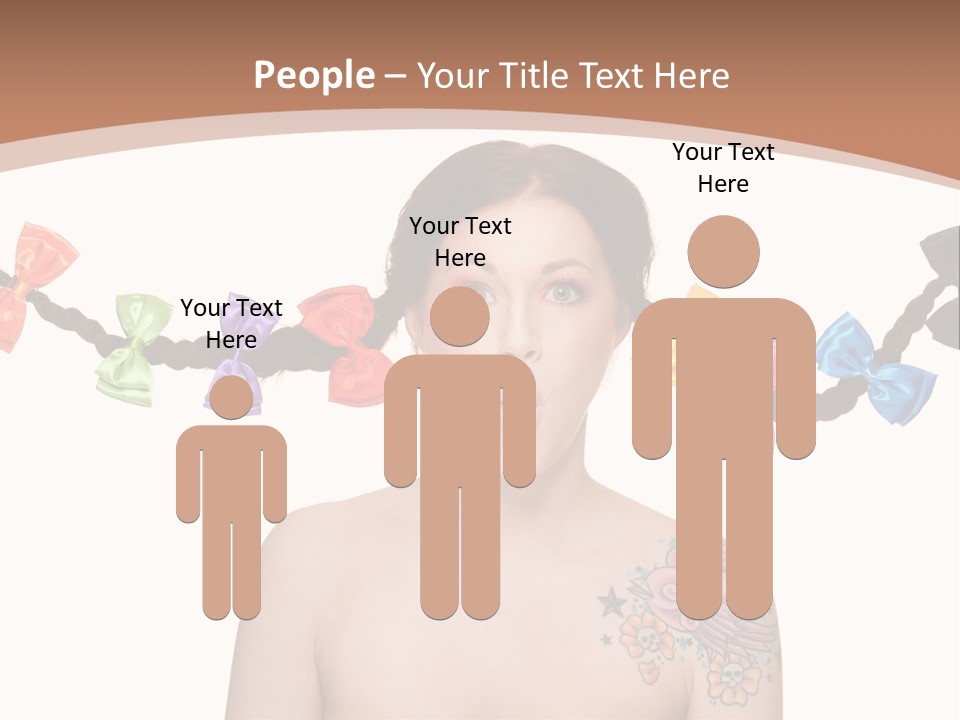 Smiling Beauty Box PowerPoint Template