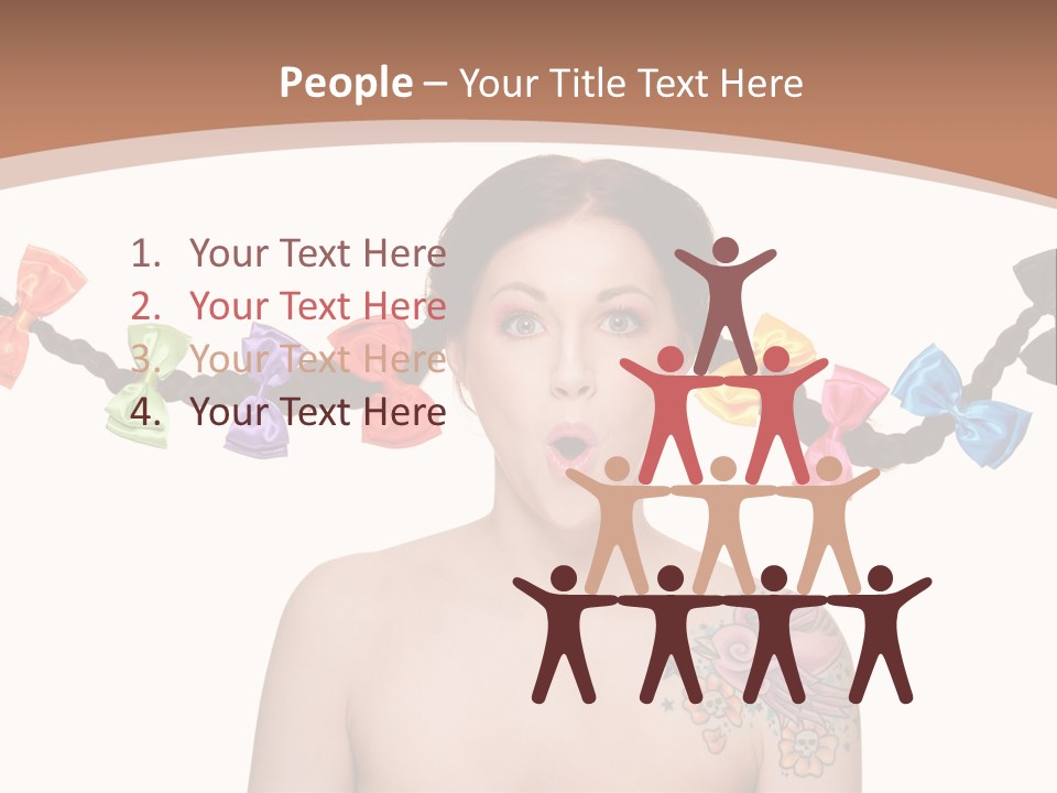 Smiling Beauty Box PowerPoint Template