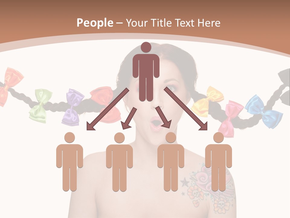 Smiling Beauty Box PowerPoint Template