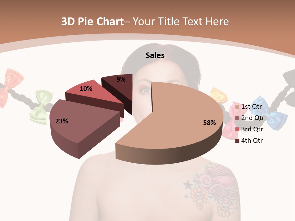 Smiling Beauty Box PowerPoint Template