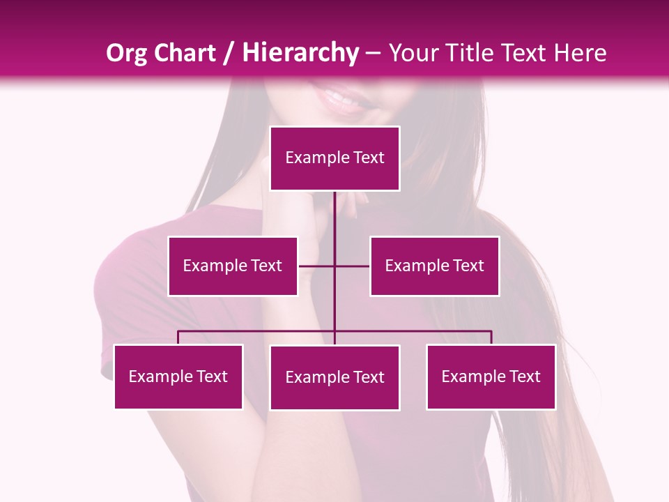 Beauty Friendship Smiling PowerPoint Template