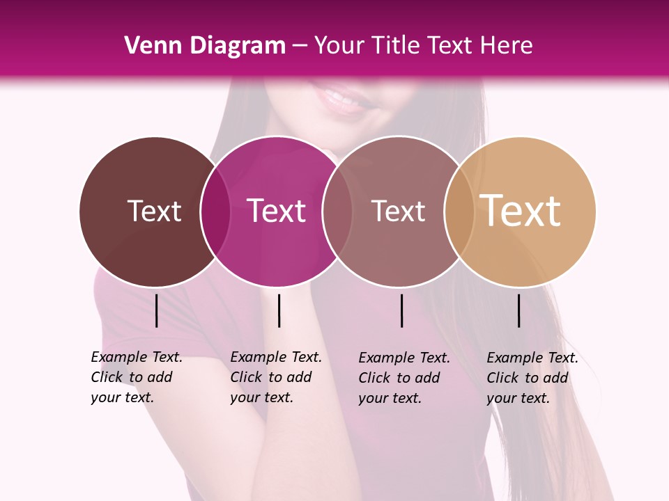 Beauty Friendship Smiling PowerPoint Template