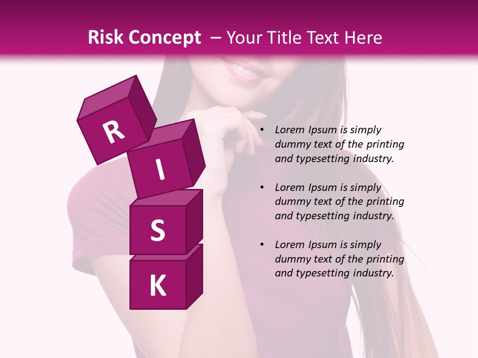 Beauty Friendship Smiling PowerPoint Template