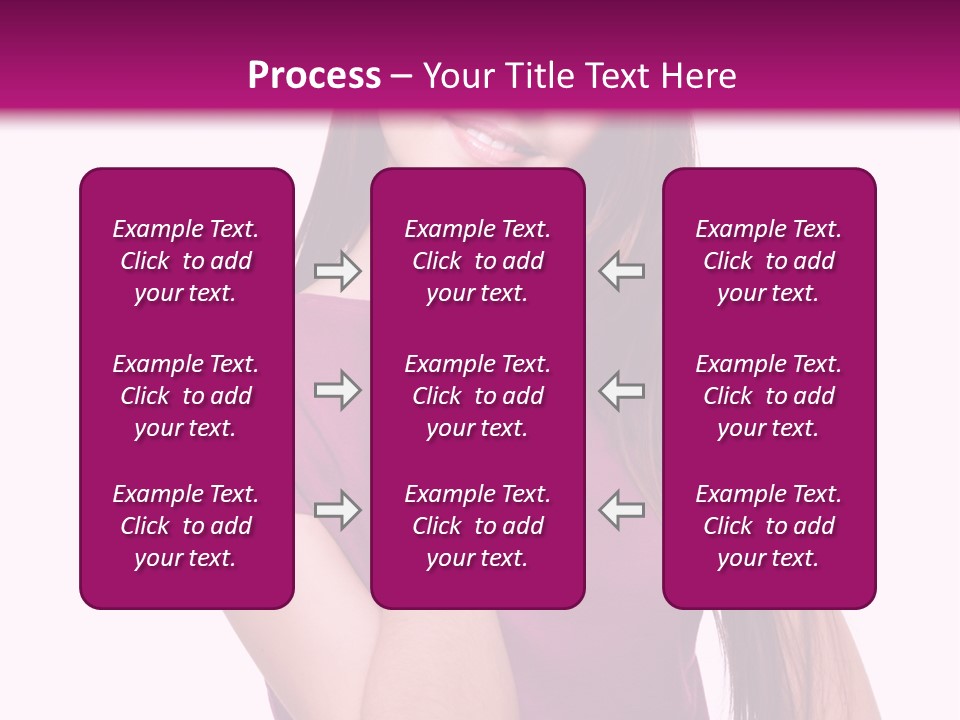 Beauty Friendship Smiling PowerPoint Template