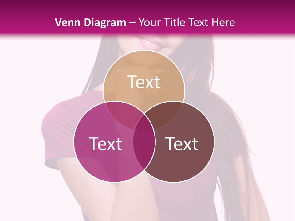 Beauty Friendship Smiling PowerPoint Template