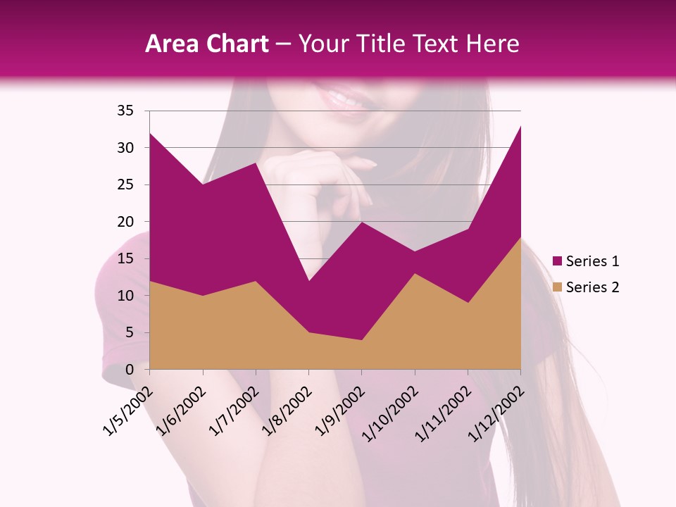 Beauty Friendship Smiling PowerPoint Template