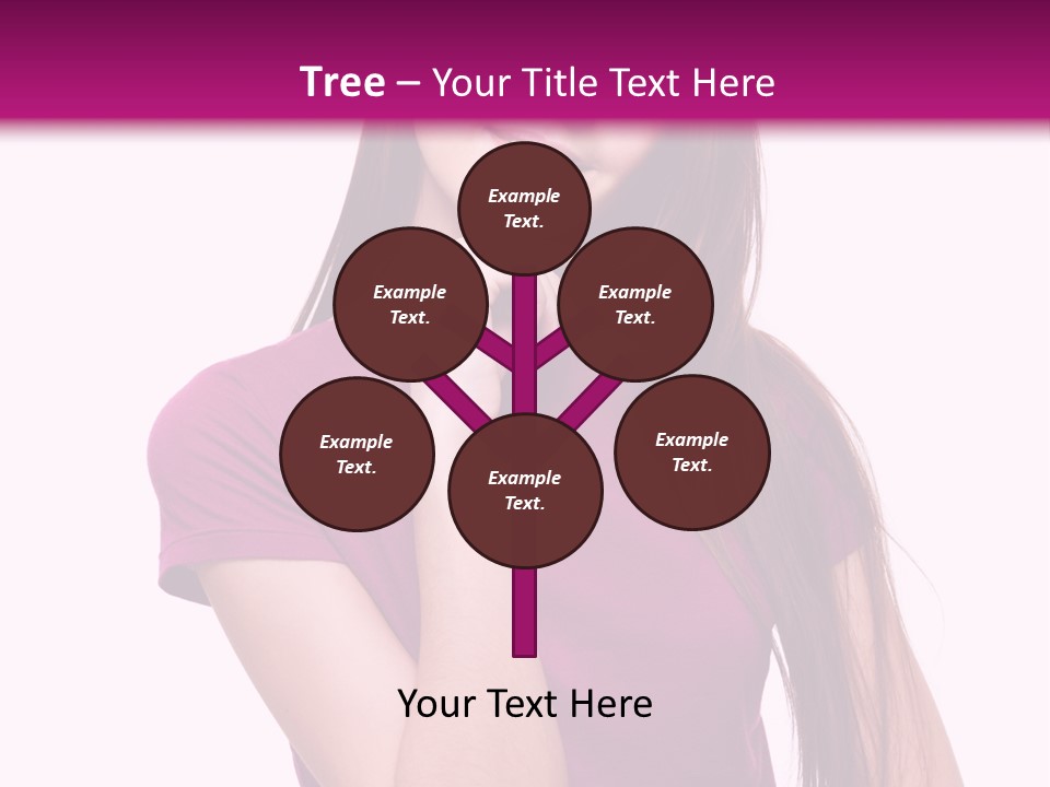 Beauty Friendship Smiling PowerPoint Template