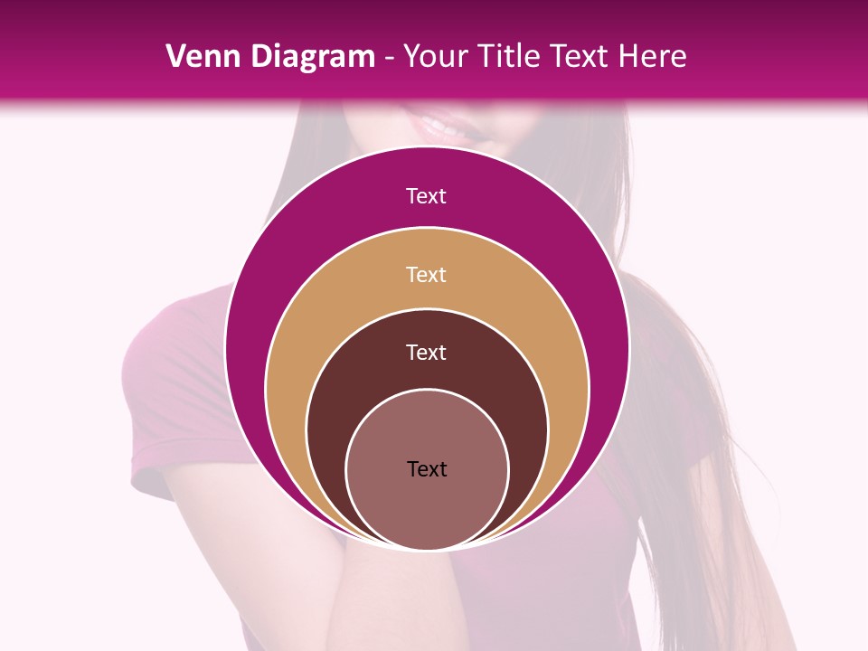 Beauty Friendship Smiling PowerPoint Template