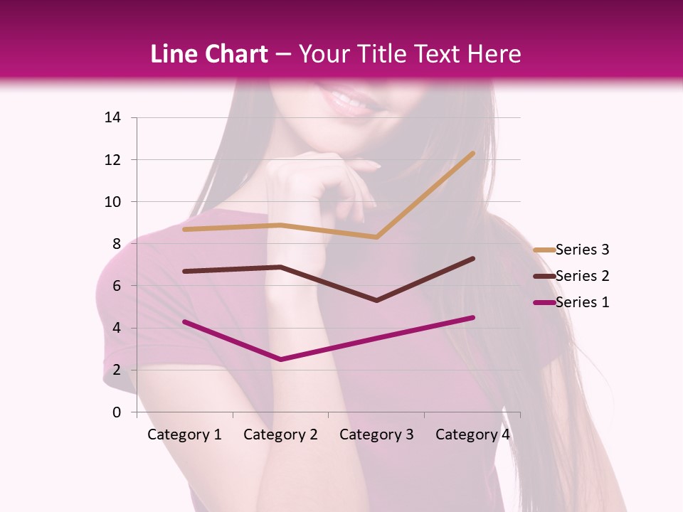 Beauty Friendship Smiling PowerPoint Template