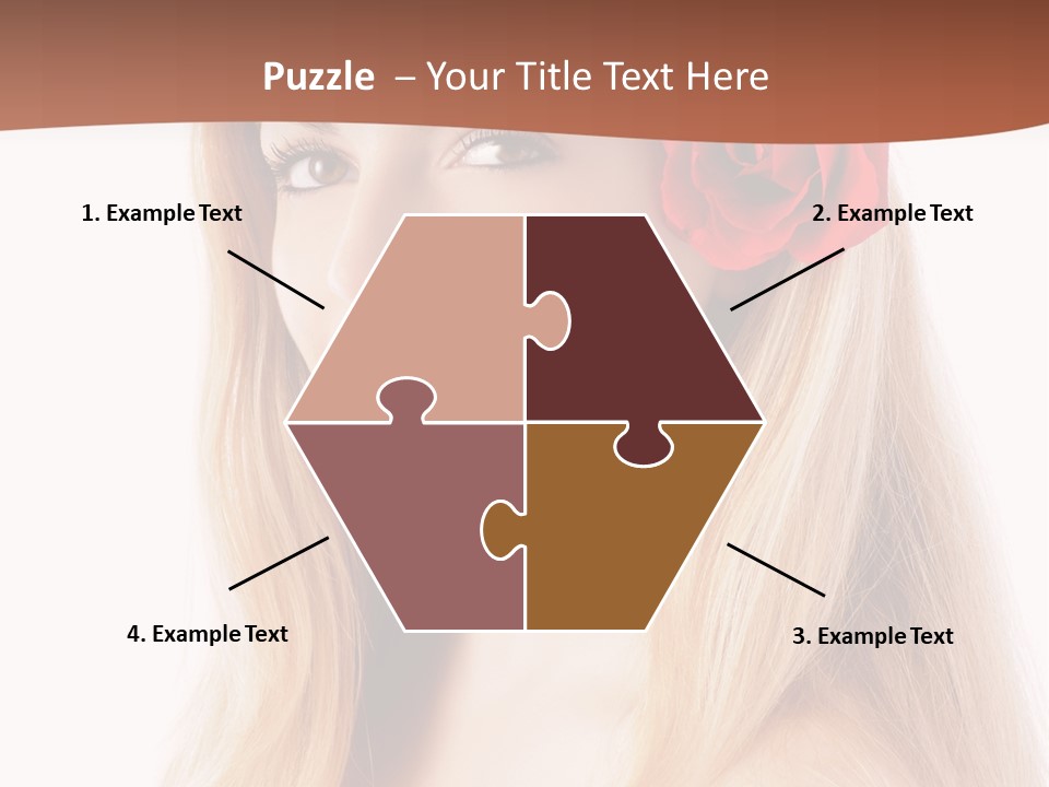 Hair People Cheerful PowerPoint Template