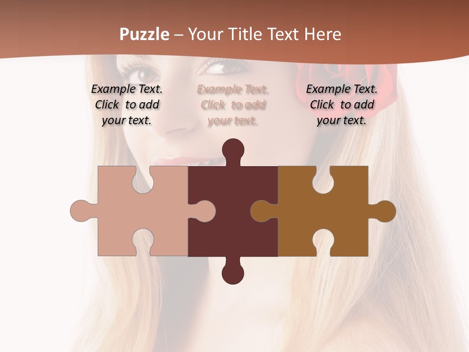 Hair People Cheerful PowerPoint Template